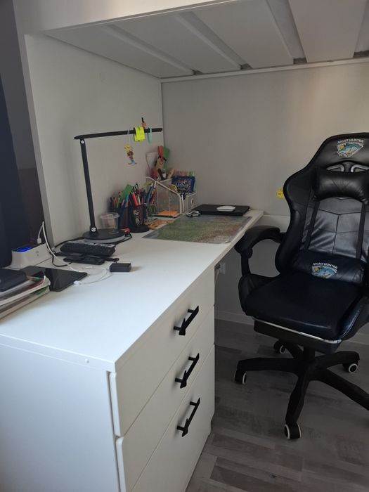 Antresola biurko Ikea