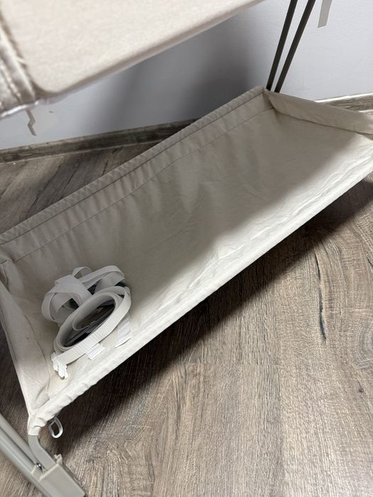 Кроватка ліжечко lionelelo luna 2 в1 постелька