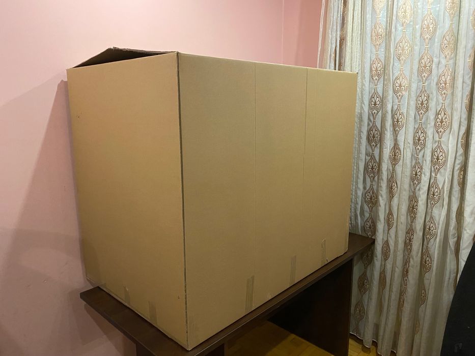 Картонна коробка 1,2м на 0,8м на 1,0м палетна коробка палетний ящик