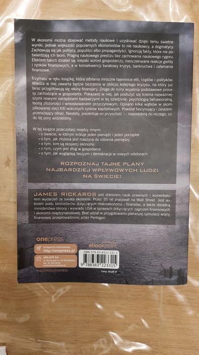 Książka James Rickards Droga do ruiny