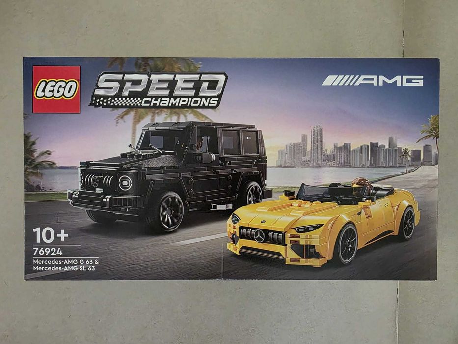 Lego 76924 - Speed Champions Mercedes-AMG G63 and SL63 - New and Sealed