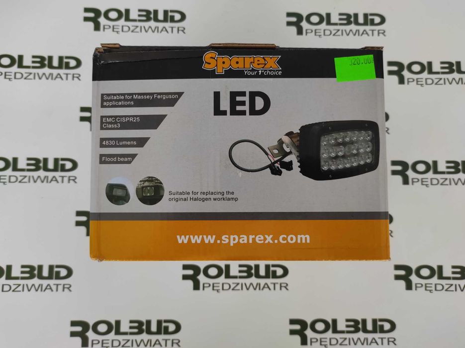 Lampa robocza LED 6600 Lumenów 10-30V Massey Ferguson