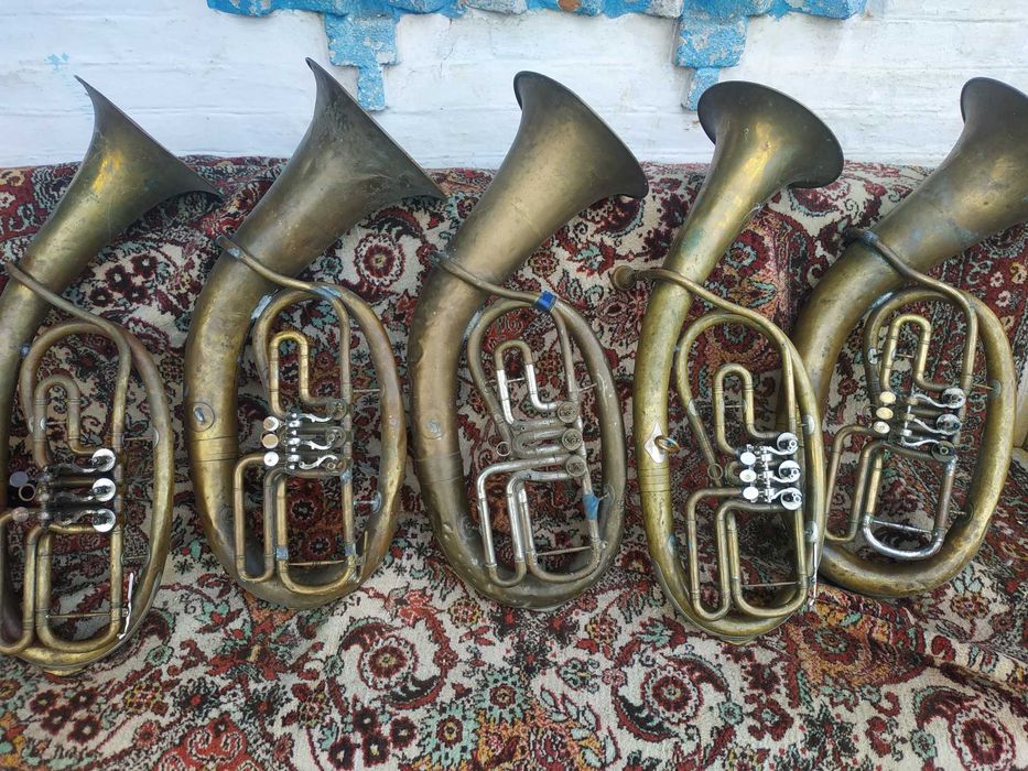 Бас, Туба барабан альт баритон