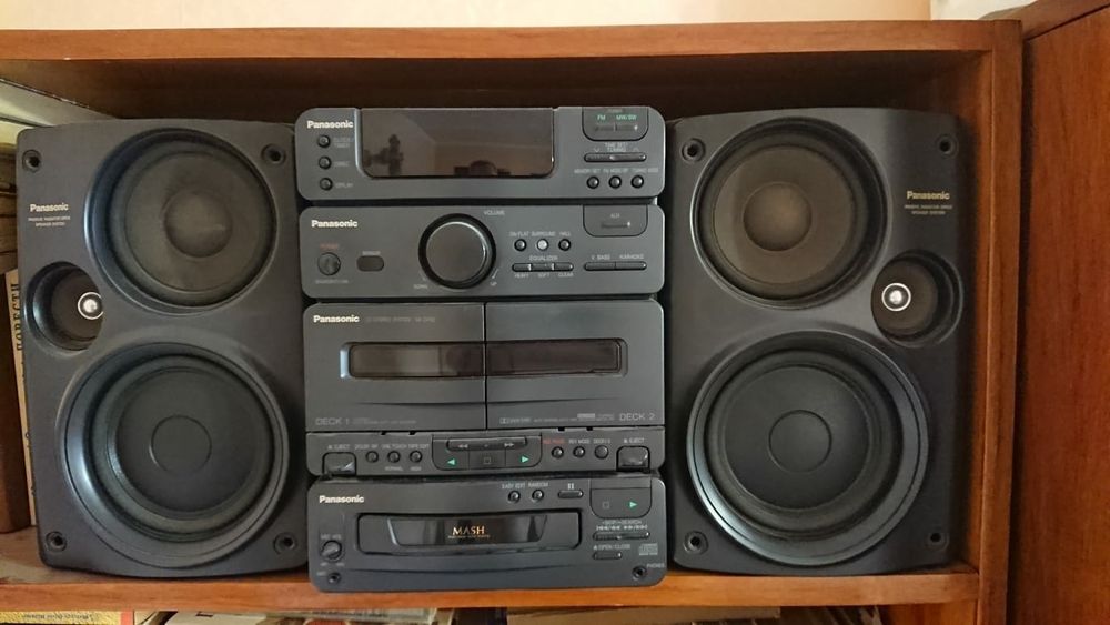 Акустична система Panasonic з пасивним випромінювачем, Bluetooth 5.0