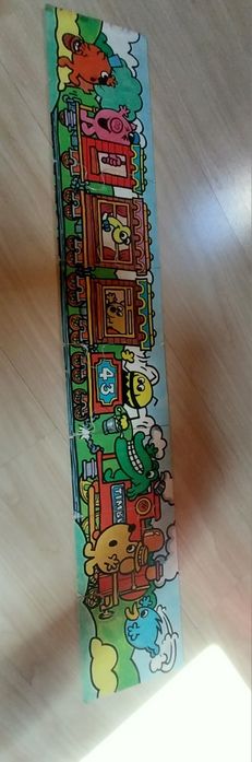 Puzzle antigo em madeira de fabrico Inglês