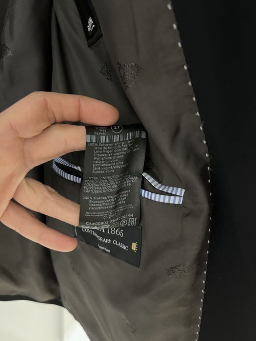 Розкішний вовняний піджак жакет оверсайз від бренду Roy Robson