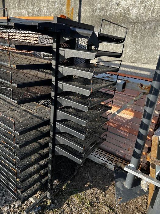 двостронній стелаж на колесах фірми Modern Expo