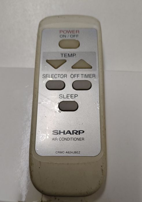 Controle Remoto para Aparelho de Ar Condicionado Sharp