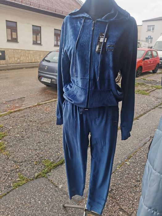 Dres welur komplet S do xxl