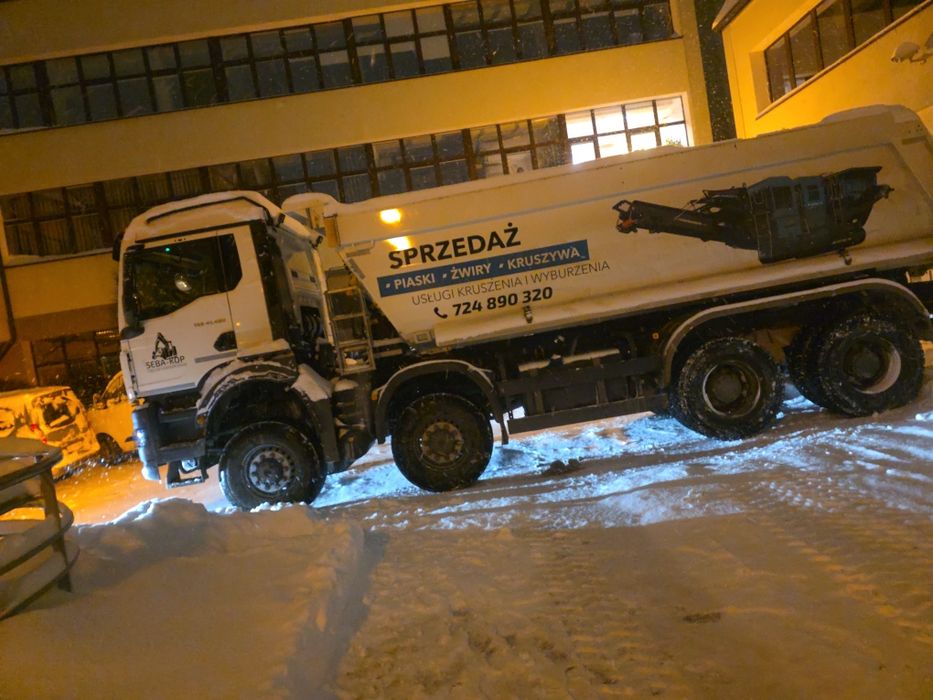 Odśnieżanie Dróg,Parkingow,Dachow 24h