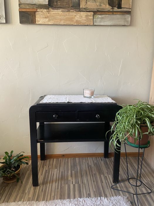 Stolik  PRL pod radio 640 b lata 50