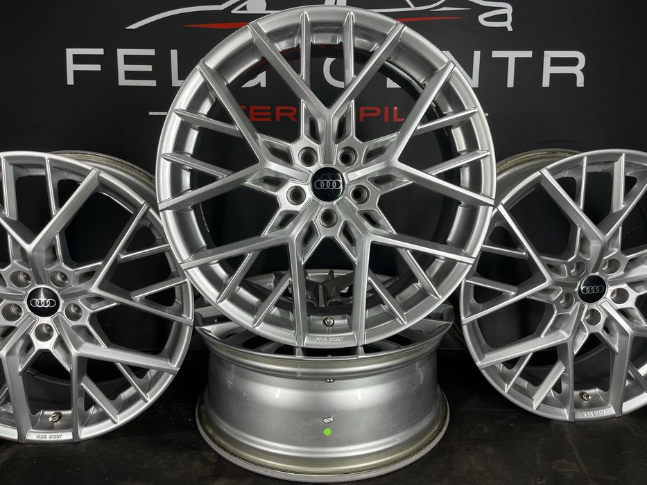 Диски R20 5x112 Et45 8J. Audi A6 C8 C7 C6 A8 Q5 Q3 Q2 VW Arteon Passat B8 ID4 ID Unyx Golf Jetta Skoda Superb Octavia Karoq Enyaq.