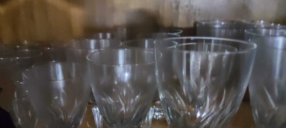 Serviço de copos em cristal