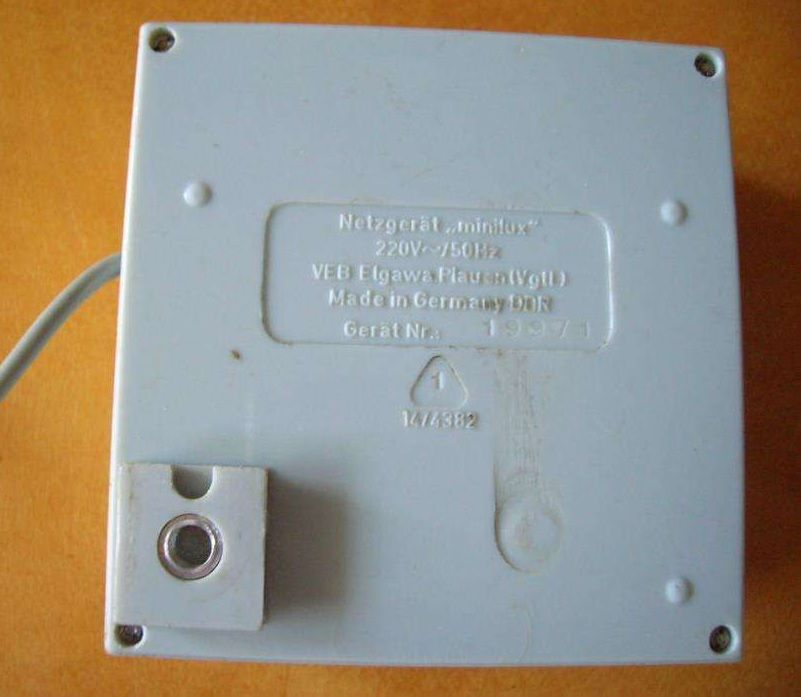 Lampa błyskowa Minilux Elgawa DDR