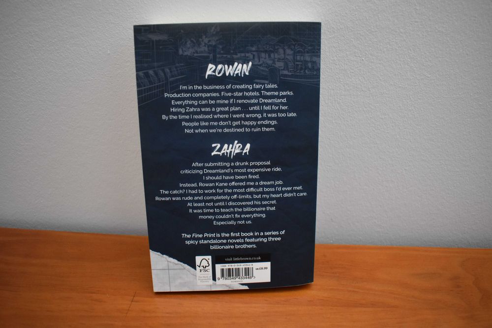 Livro " The Fine Print" de Lauren Asher