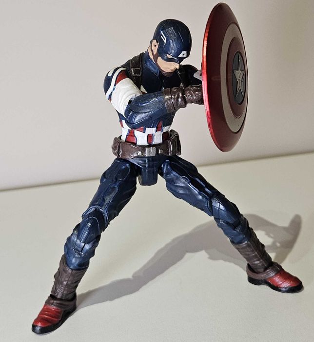Captain America figurka Shinigami Customs unikat dc marvel spiderman legends select mcfarlane toys