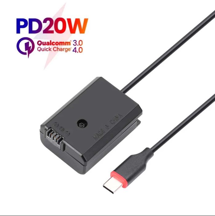 Муфта Sony NP-FW50 + адаптер питания Type-C