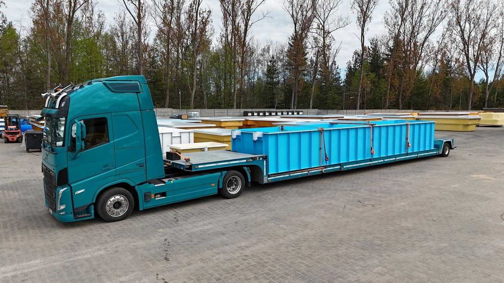 Polipropylenowy basen ogrodowy FLORES 12.0x2.5x1.5m