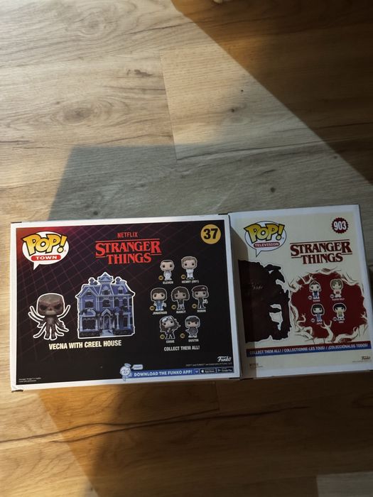 Funko pop stranger things e transformers