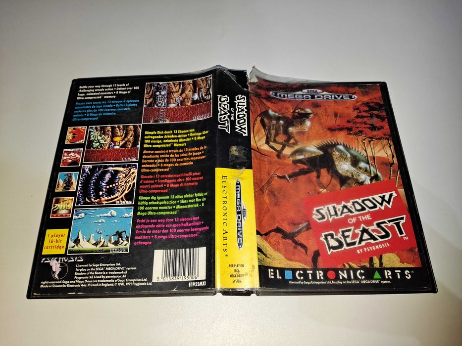 Shadow of the Beast - Sega Mega Drive Megdrive