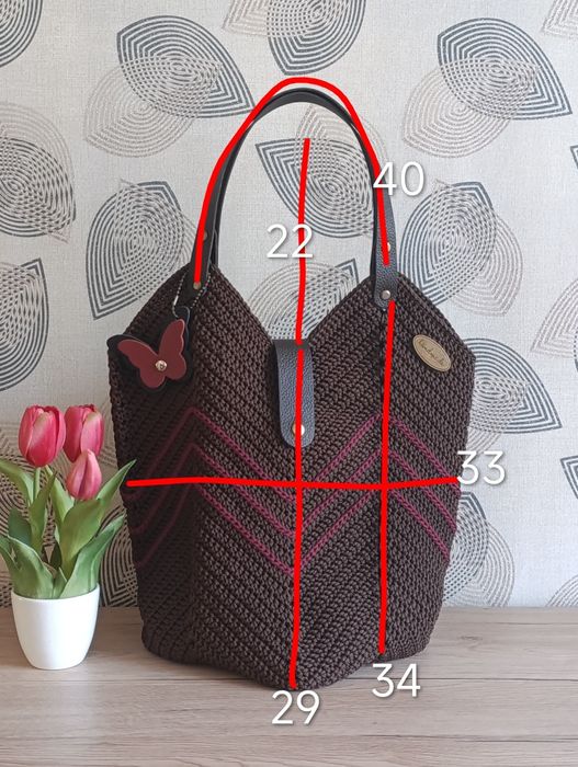 Lekka torebka Tulipan