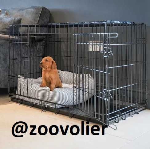 Клітка клетка S-XXL переноска вольєр будка для собак кошки на вирост