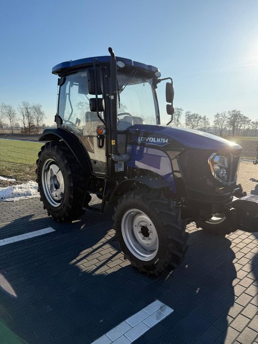 Ciągnik Lovol 754 75km 4x4 klimatyzacja finansowanie Nawigacja