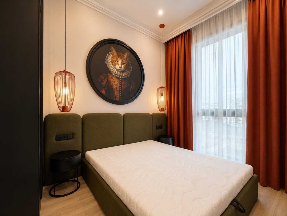 Garaż/ Loft/ Duży balkon/Klimatyzacja/ Praga-Południe/ 2-pokoje