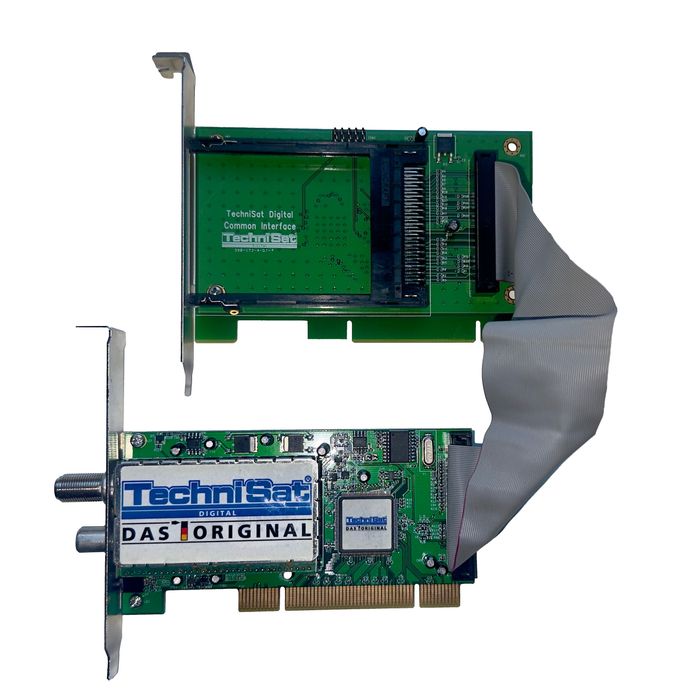 Karta telewizyjna PCI + moduł CI