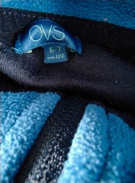 Bluza polarowa polar dla chłopca rozmiar 122 OVS