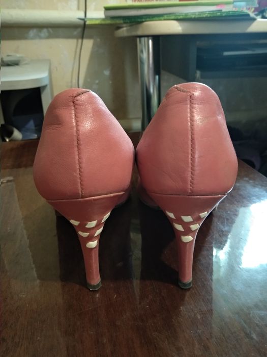 Туфли кожаные