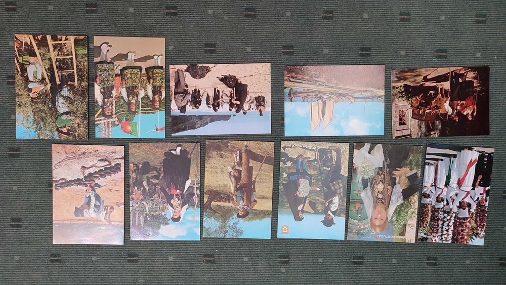 41 Postais Portugueses Costumes e Tradições - Não Circulados