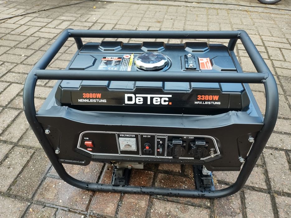 Agregat spalinowy Detec, 7KM, 2x230v, 3300kW,  idealny