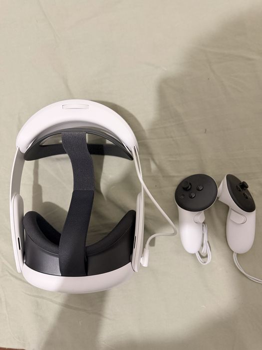 Meta quest 3 512gb + strep regulador com bateria extra
