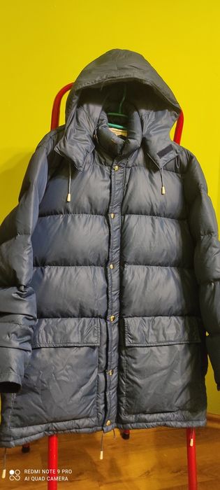 Чоловічий зимовий пуховик XL, теплий, з капюшоном