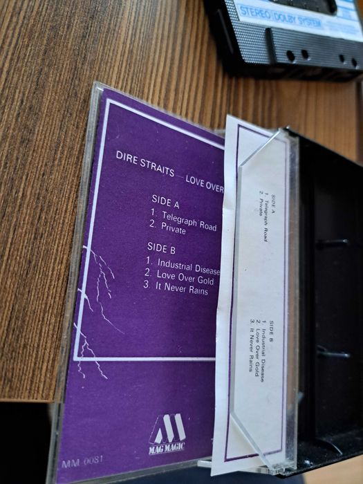 Dire Straits love over gold kaseta magnetofonowa
