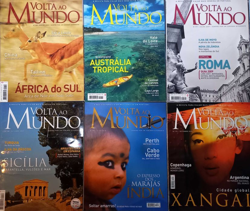 Revistas "Volta ao Mundo"