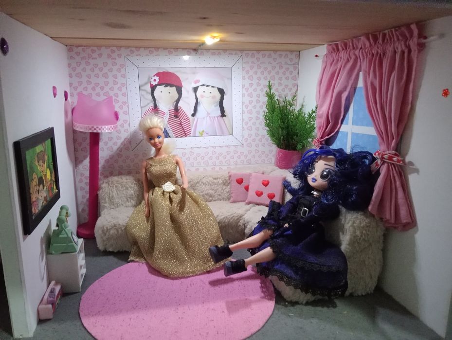 Casa de bonecas 112x100x40