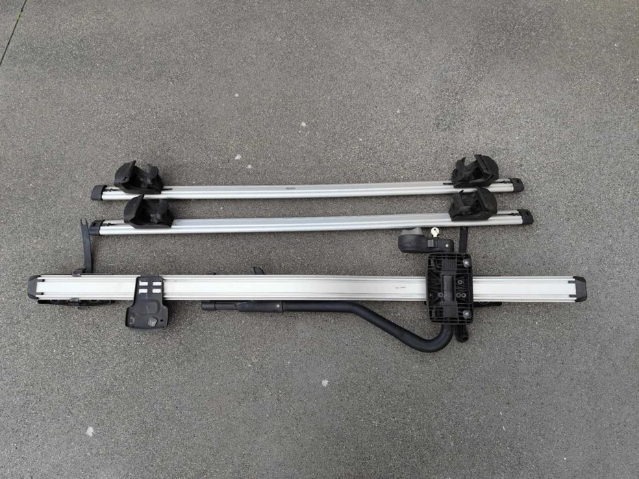 Barras Thule para suporte de bicicleta