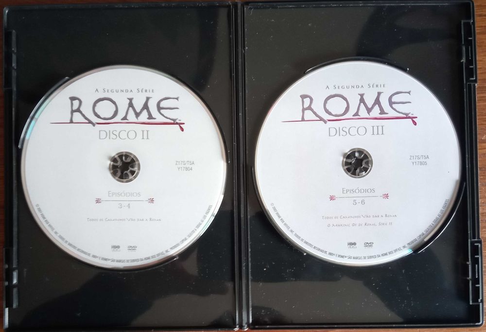 Roma - - - Série - - 2ª Temporada - - - - - 5 X DVD