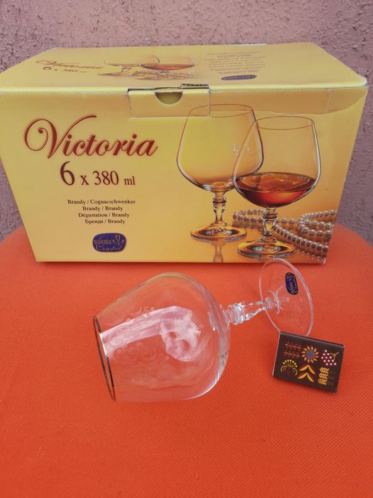 Бокалы для брэнди,богемия.