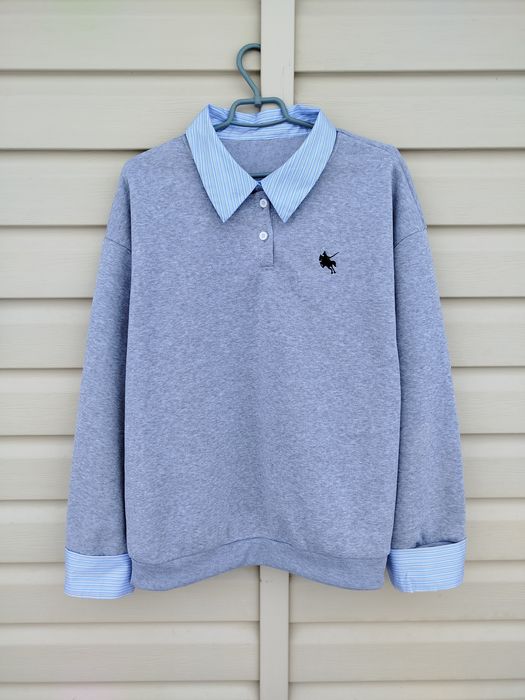 Світшот у стилі college / preppy