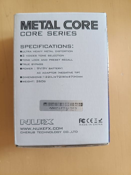 Efekt gitarowy NUX Metal Core