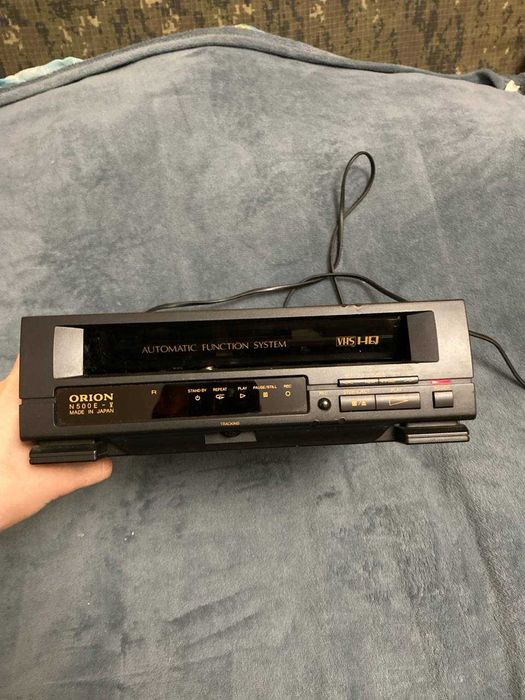 Легендарный видеоплеер VHS Orion N500E5 для коллекционера коробка и тд