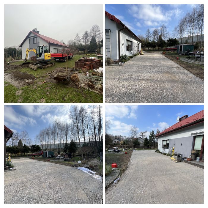 Budowa Dróg Dojazdowych,UtwardzaniePlaców,Drenaże,PraceZiemne,Kruszywa