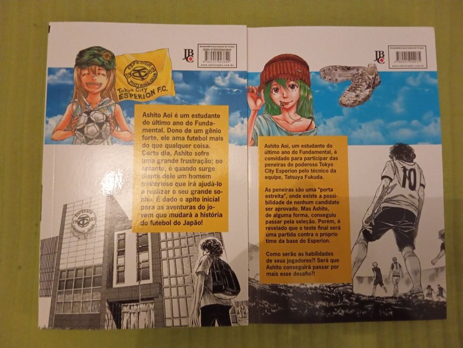 Mangá Ao Ashi Vol 1-2