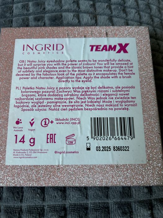 Paletka Natsu Team X