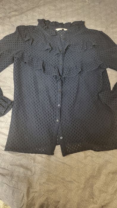 Блуза розмір L темно синя