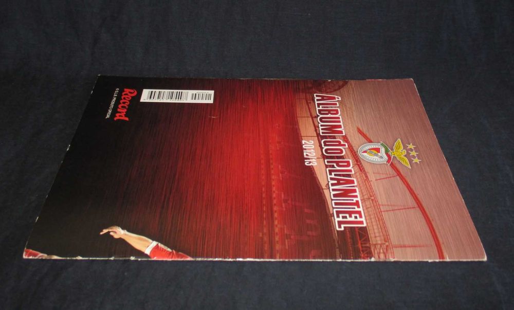 Álbum do Plantel Benfica 2012 a 2013 COMPLETA