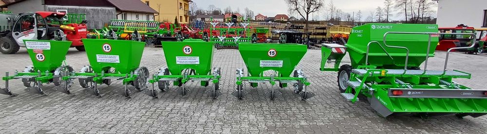 Sadzarka do ziemniaków BOMET jedno dwurzędowa dozownik promo AGROSTAL